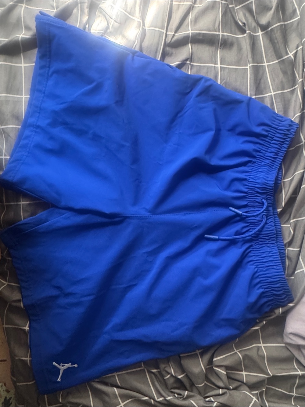 Jordan Royal Blue Athletic Drawstring Shorts